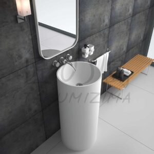 LAVABO ĐỨNG TRỤ ĐÁ TAKUMIZIMA BSS-514 - LanAnh