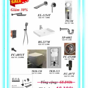 combo sản phẩm 12FC-4051T